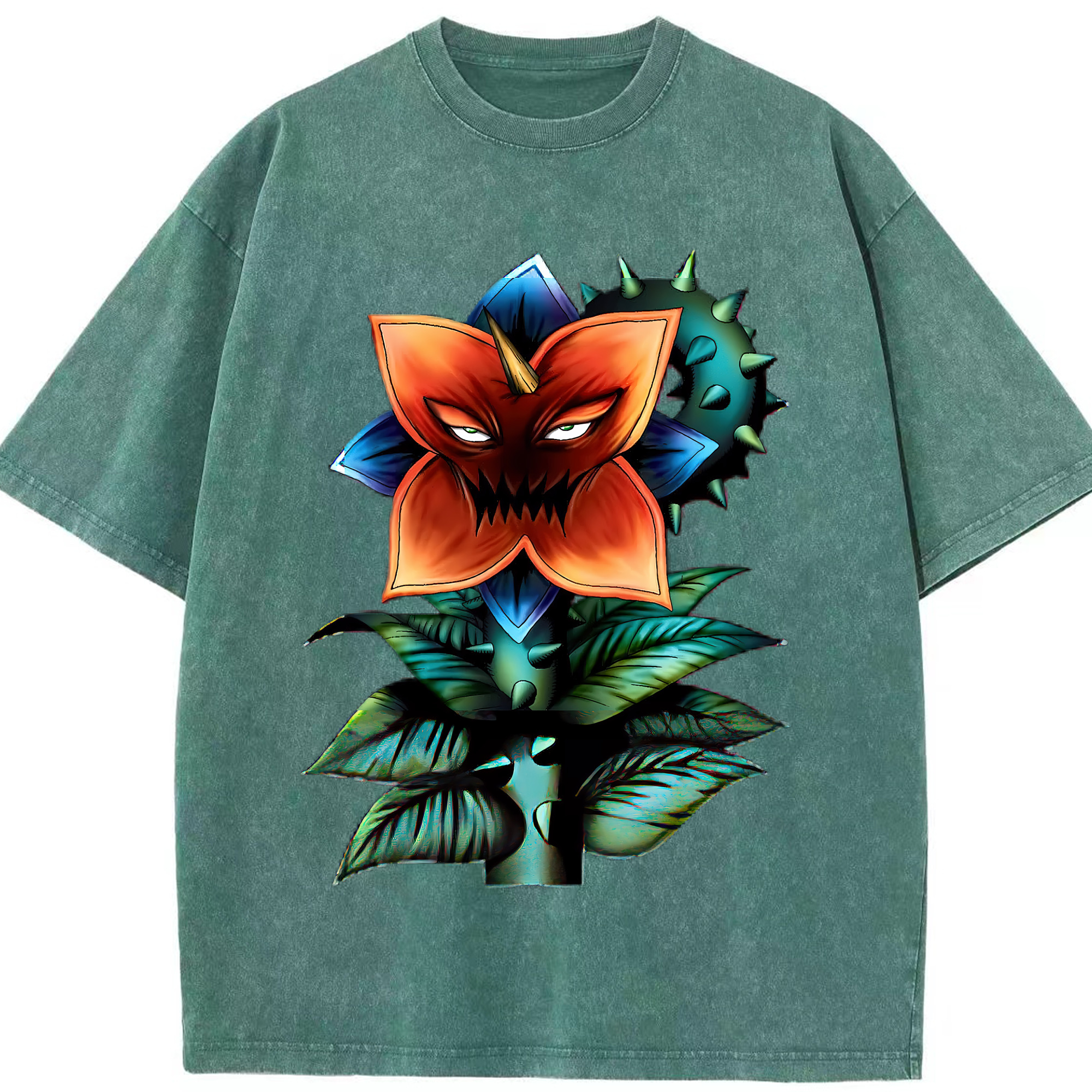 （画像用） 遊☆戯☆王 Yu-Gi-Oh! 綿100% ヴィンテージ風 半袖Tシャツ（フロントプリント）